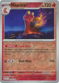 Magcargo Reverse Holo 029