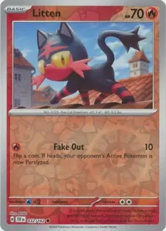 Litten Reverse Holo 032