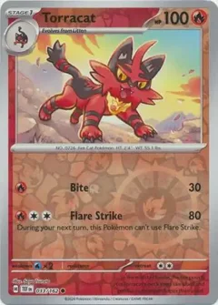 Torracat Reverse Holo 033