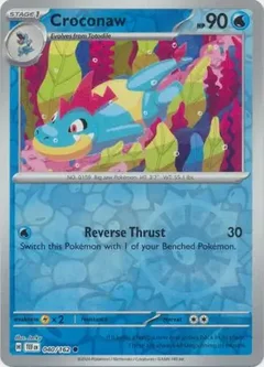 Croconaw Reverse Holo 040