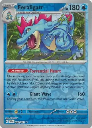 Feraligatr Reverse Holo