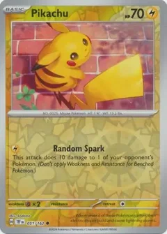 Pikachu Reverse Holo 051