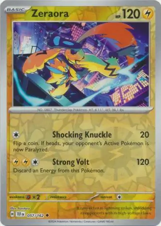 Zeraora Reverse Holo