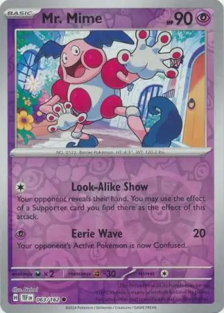 Mr. Mime Reverse Holo