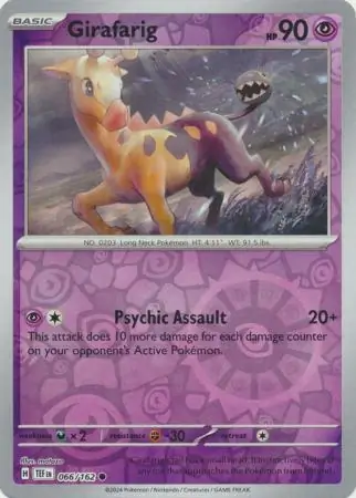 Girafarig Reverse Holo
