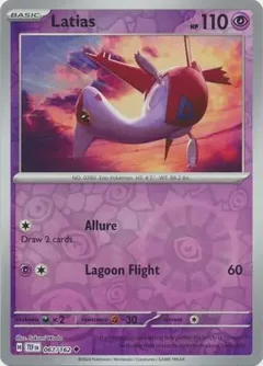 Latias Reverse Holo 067