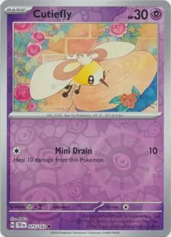 Cutiefly Reverse Holo 075