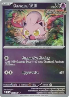 Scream Tail Reverse Holo 077