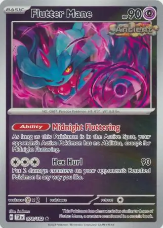 Flutter Mane Reverse Holo