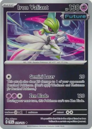 Iron Valiant Reverse Holo