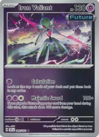 Iron Valiant Reverse Holo