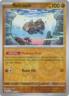 Relicanth Reverse Holo 084