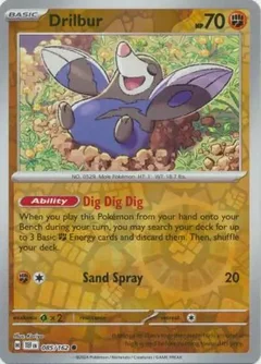 Drilbur Reverse Holo 085