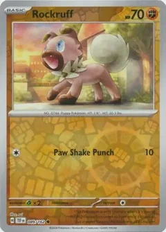 Rockruff Reverse Holo 089