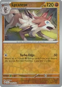 Lycanroc Reverse Holo 090