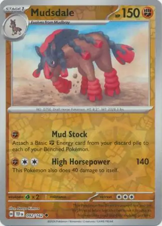 Mudsdale Reverse Holo