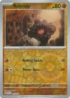 Rolycoly Reverse Holo 093