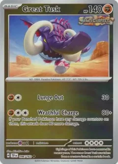 Great Tusk Reverse Holo 096