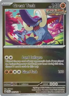 Great Tusk Reverse Holo 097