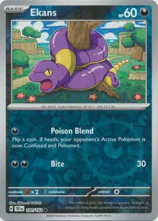 Ekans Reverse Holo