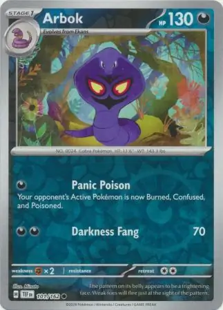 Arbok Reverse Holo