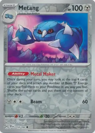 Metang Reverse Holo