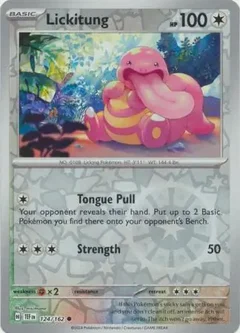 Lickitung Reverse Holo 124