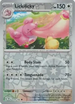 Lickilicky Reverse Holo 125