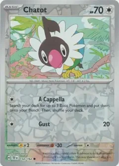 Chatot Reverse Holo 132