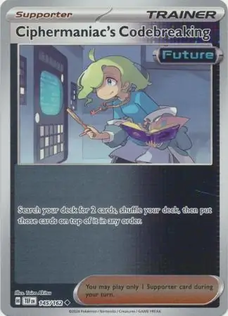 Ciphermaniac's Codebreaking Reverse Holo