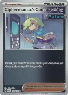 Ciphermaniac's Codebreaking Reverse Holo 145