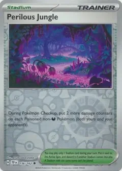 Perilous Jungle Reverse Holo 156