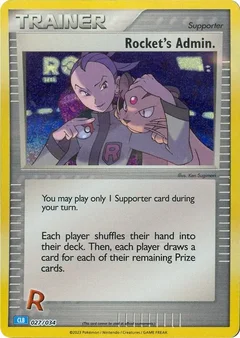 Rocket's Admin. CLB 027