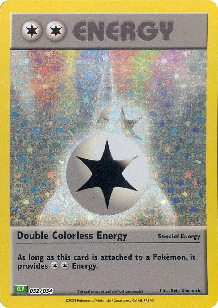 Double Colorless Energy CLV
