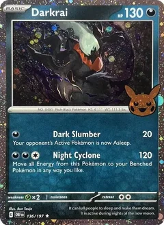 Darkrai Cosmos Holo 136