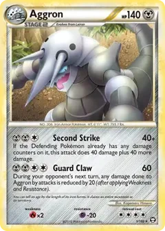 Aggron Holo 1