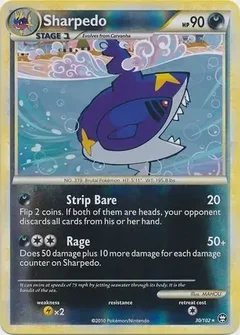 Sharpedo Reverse Holo 30