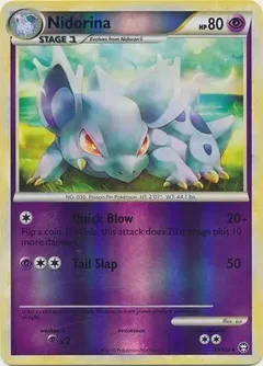Nidorina Reverse Holo 45