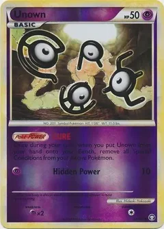 Unown Reverse Holo 51