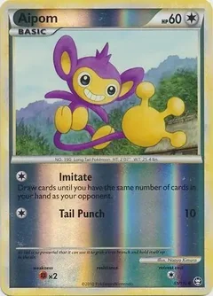 Aipom Reverse Holo 55