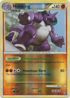 Nidoking Reverse Holo 6