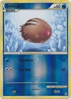 Swinub Reverse Holo 79