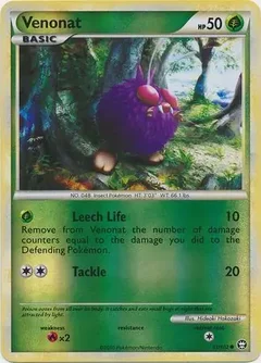 Venonat Reverse Holo 81