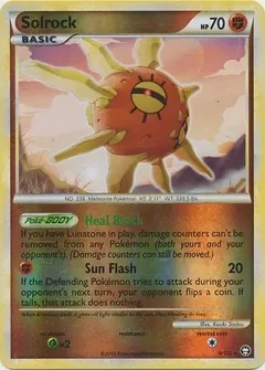 Solrock Reverse Holo 9