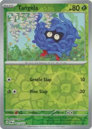 Tangela Reverse Holo