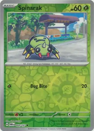 Spinarak Reverse Holo