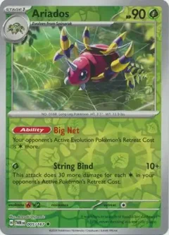 Ariados Reverse Holo 005
