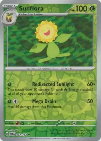 Sunflora Reverse Holo