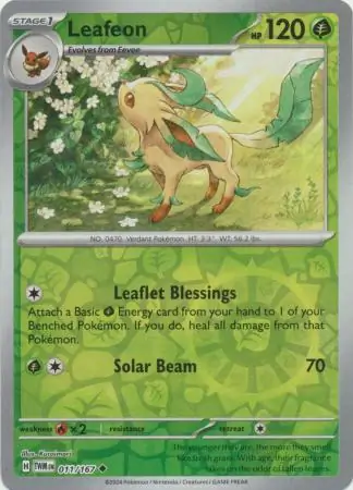 Leafeon Reverse Holo
