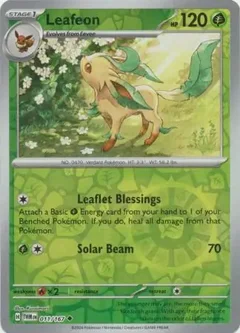 Leafeon Reverse Holo 011